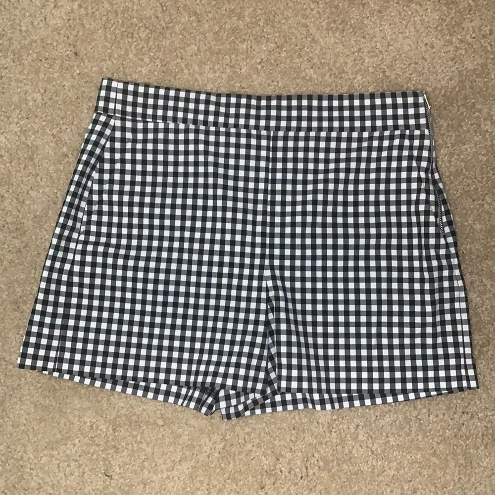 Zara gingham Shorts